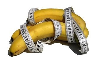 pisang dan sentimeter sebagai peniruan penis meningkat